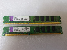 Memorie Kingston 2GB (2 x 2Gb) 1333MHz DDR3 CL9 Single Rank - poze reale foto