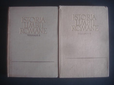 AL. ROSETTI, AL. GRAUR - ISTORIA LIMBII ROMANE 2 volume foto