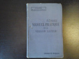 Manuel Practique de la Version Latine - R. Beauchot, Ch. Delagrave, 1909, 267 p