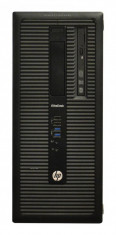 Calculator HP EliteDesk 800 G1 Tower, Intel Core i7 Gen 4 4790 3.6 GHz, 4 GB DDR3, 500 GB HDD SATA, DVD-ROM, Windows 10 Pro, 3 Ani Garantie foto