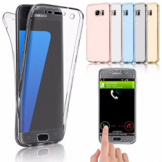 Husa silicon 360? protectie fata + spate pentru Samsung Galaxy S7 foto