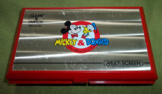 Nintendo Game &amp;amp; Watch Mickey &amp;amp; Donald 1982 foto