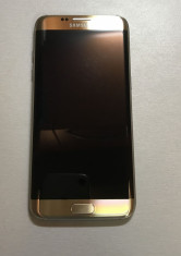Telefon mobil second hand Samsung Galaxy S7 Edge, 32GB, Gold foto