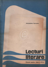 Lecturi literare. Manual pentru clasa a VII-a foto