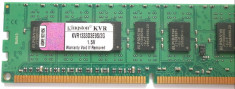MEMORIE DESKTOP , 2GB DDR3 KINGSTON KVR13333D3E9S/2G , FSB1333 , IMPECABILA !!! foto
