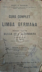 Curs complet de limba germana. Manual pentru clasa a III-a secundara foto