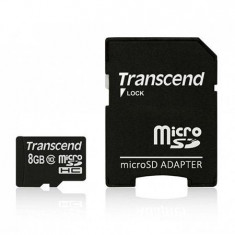 MICRO SD CARD 8GB CLS 10 TRANSCEND foto