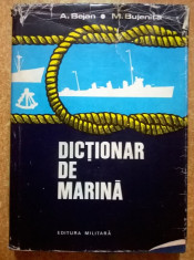 A Bejan, M. Bujenita - Dictionar de marina foto