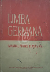 Limba germana. Manual pentru clasa a VI (1960) foto