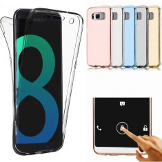 Husa silicon 360? protectie fata + spate pentru Samsung Galaxy S8 plus foto