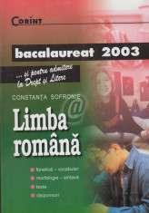 Limba romana. Bacalaureat 2003 si pentru admitere la Drept si Litere foto