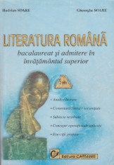 Literatura romana pentru bacalaureat (Ed. Carminis) foto