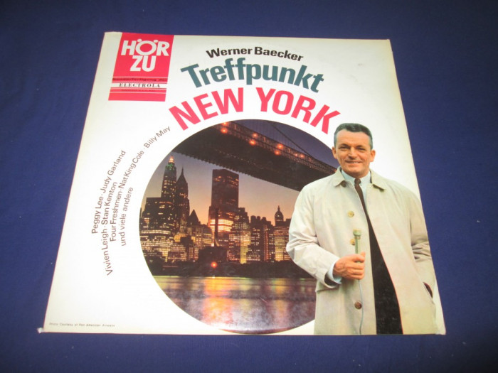various - Werner Baecker Treffpunkt New York _ vinyl,LP _ Electrola (Germania)