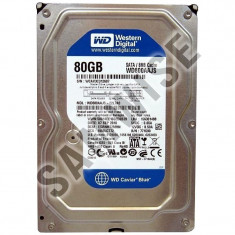 Hard Disk 80GB WESTERN DIGITAL WD800AAJS BLUE SATA2, 7200rpm.......... GARANTIE! foto