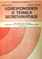 Corespondenta si tehnica secretariatului foto