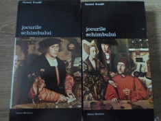 Jocurile Schimbului Vol.1-2 - Fernand Braudel ,399537 foto