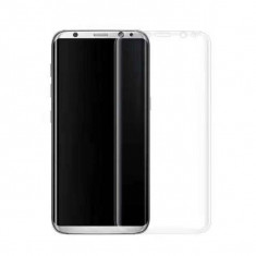 Geam Folie Sticla Protectie Display Samsung Galaxy S8 4D Transparent foto