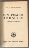 5A(xx) - IOAN AL. BRATESCU VOINESTI - DIN PRAGUL APUSULUI GANDURI-AMINTIRI