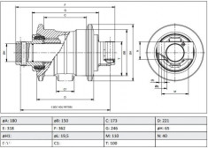 ROLA RULARE S.F 331/42639 JCB JS210 foto