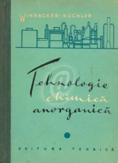 Tehnologie chmica anorganica, vol.1 foto