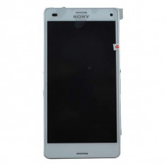Display Cu Touchscreen Si Rama Sony Xperia Z2 mini Alb foto