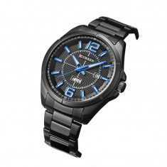 Ceas Barbati CURREN 8271 Luxury Sport Quartz WR30M Japan MVT CALENDAR 2 Culori foto