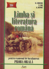 Limba si literatura romana pentru bacalaureat - proba orala foto