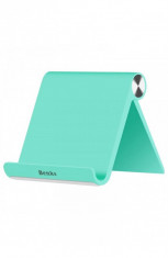 Suport de birou pentru telefoane si tablete Benks 3.5 - 11 inch verde foto