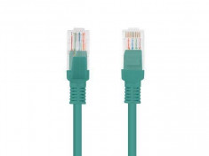 Cablu FTP Lanberg Patchcord Cat 5e 5m Verde foto