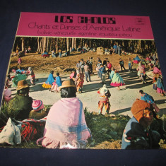 Los Cholos - Chants Et Dances D'Amerique Latine_vinyl,LP_Concert Hall(Elvetia)