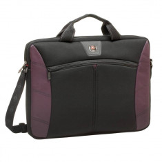 Geanta laptop Wenger Sherpa 16 inch burgundy foto