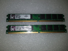 Memorie RAM 2Gb DDR2 Kingston 800 (PC2 6400) Desktop - poze reale foto