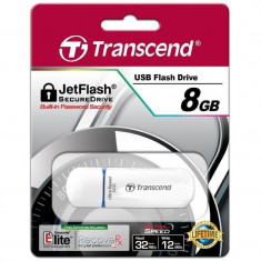 Memorie USB Transcend Jetflash 620 8GB USB 2.0 alba foto