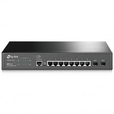 Switch TP-Link T2500G-10TS 8 porturi foto