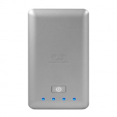 Acumulator extern Fresh &amp;#039;n Rebel 156590 10000 mAh Silver foto