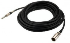 Cablu XLR tata la Jack 6.3 Stage Line MSCP-1000/SW foto