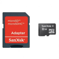 Card Sandisk microSDHC 32GB Class 4 foto