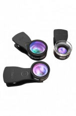 Set lentile foto premium Mpow MFE4 3in1 MLens V1 Professional foto