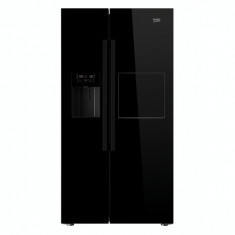 Frigider Side-by-Side Beko GN162420P 544 Litri No Frost - Dual Cooling A+ Negru foto