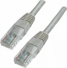 Cablu U/UTP EQUIP Patchcord Cat 6 2m Gri foto