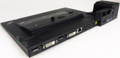 Docking Station Lenovo T400s/T410/T420/T510/T520/X220/W520/W530 USB 3.0 foto