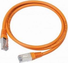 Cablu FTP Gembird Patchcord Cat 5e 2m Portocaliu foto