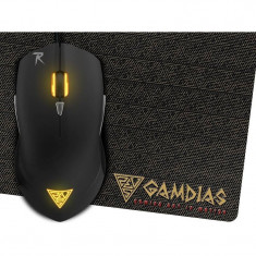 Mouse Gamdias Gaming Ourea E1 4000 DPI Black foto