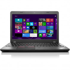 Laptop Lenovo Thinkpad E550 15.6 inch HD Intel i3-4005U 4GB DDR3 500GB HDD FPR Windows 8.1 Graphite Black foto