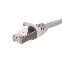 Cablu FTP NETRACK Patchcord Cat 6 0.5m Gri foto