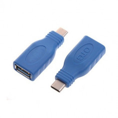 Adaptor OEM USB3.1 ADAP CM-3AF-PB USB 3.1 tata la USB 3.0 A mama OTG foto