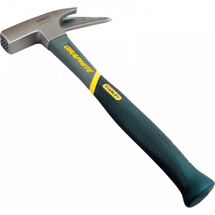 Ciocan graphite Latthamer cu cap rugos STANLEY foto mare Ciocan graphite Latthamer cu cap rugos STANLEY foto mare