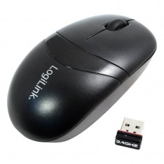 Mouse wireless Logilink ID0069 2.4 GHz Black foto