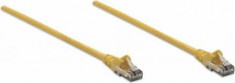 Cablu UTP Intellinet Patchcord Cat 6 3m Galben foto