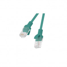 Cablu UTP Lanberg Patchcord Cat 5e 0.25m Verde foto